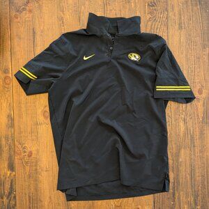 Mizzou Nike Drifit Polo, On-field Collection, XL